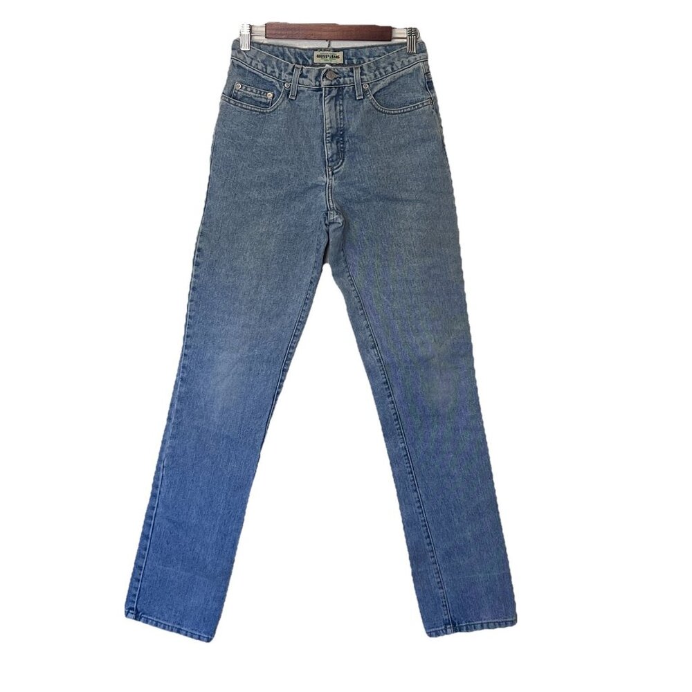 Vintage Guess Jeans Womens 29 American Tradition Mom High Rise Style 1001-34